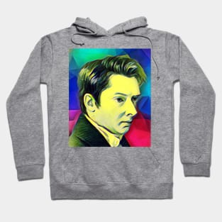 William Hazlitt Colourful Portrait | William Hazlitt Artwork 7 Hoodie